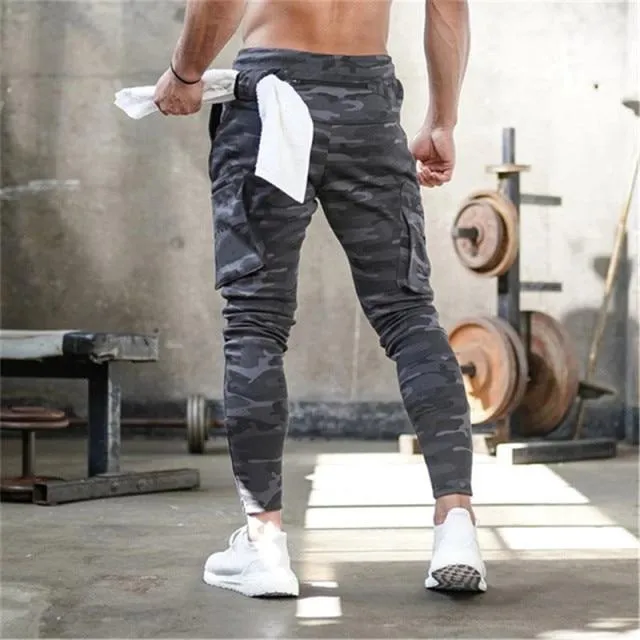 2021 NEW Men pants Sweatpants Man Gyms Workout Fitness Sports Trousers Male Running Skinny Track Pants Training Jogger Pants men