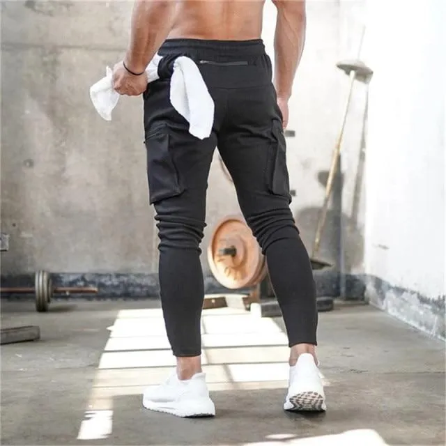 2021 NEW Men pants Sweatpants Man Gyms Workout Fitness Sports Trousers Male Running Skinny Track Pants Training Jogger Pants men