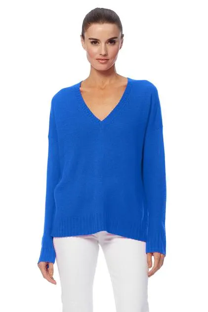 360 Cashmere - Kristina Sweater in Electric Blue