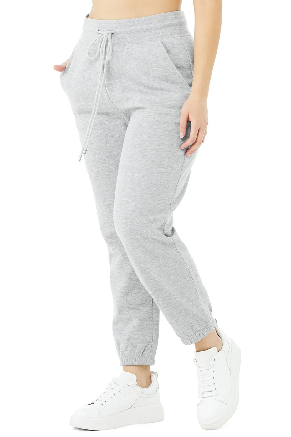 7/8 Easy Sweatpant - Athletic Heather Grey