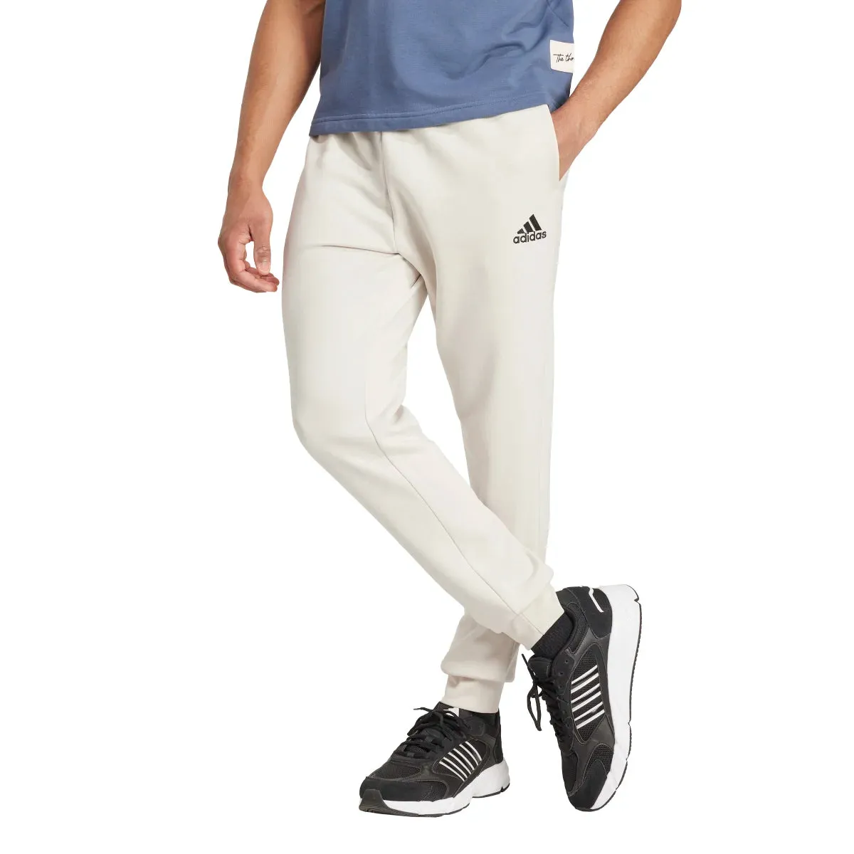 adidas Men's Essentials Fleece Regular Tapered Joggers (Tall)