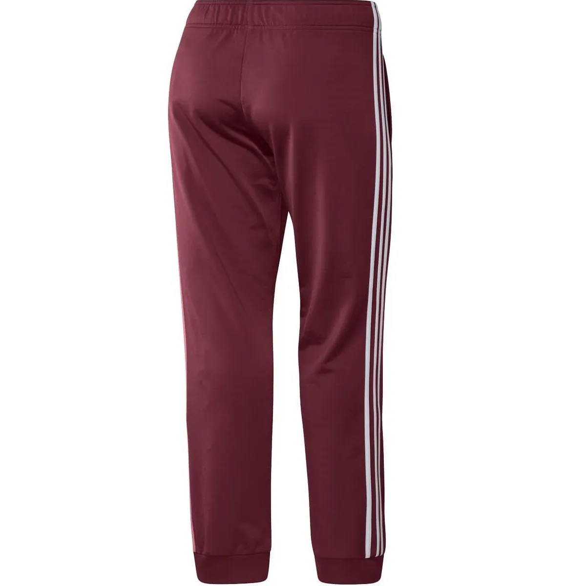 adidas Women's Tricot Slim Tapered 3-Stripe Track Pants (Plus Size)