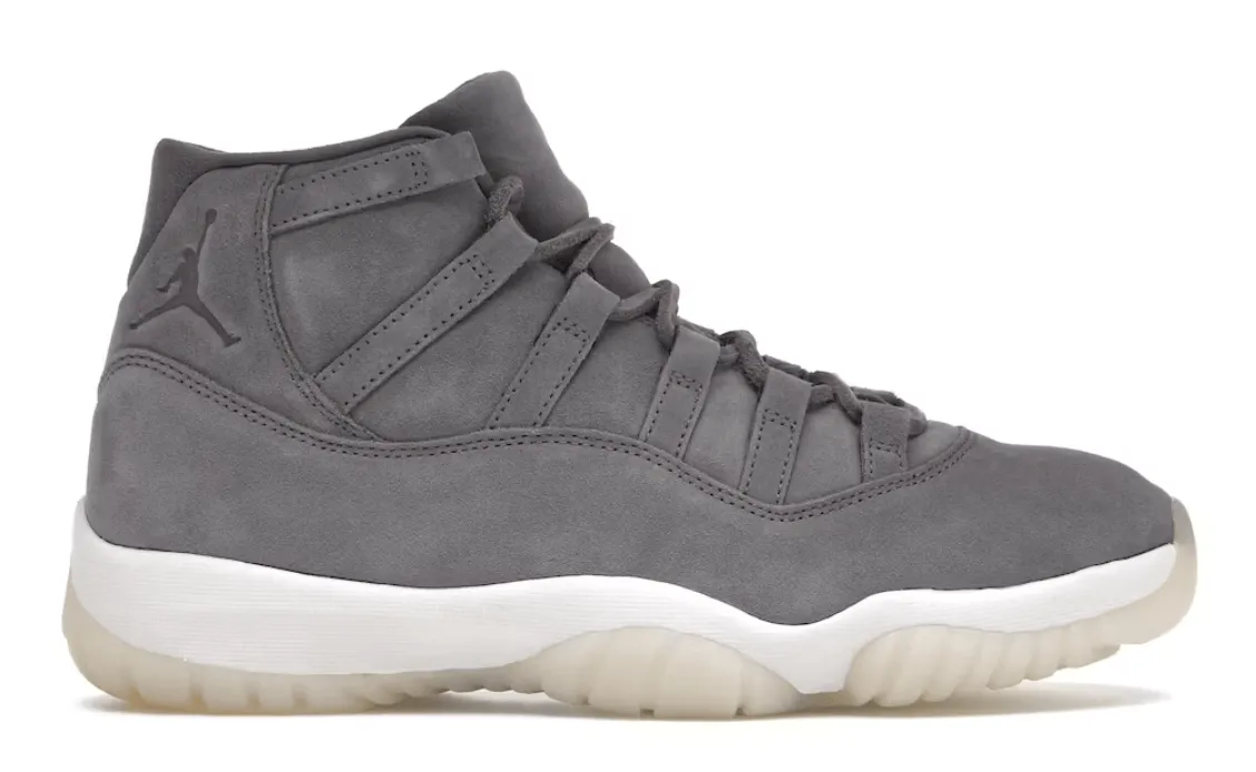 Air Jordan 11 Retro Pinnacle Grey Suede