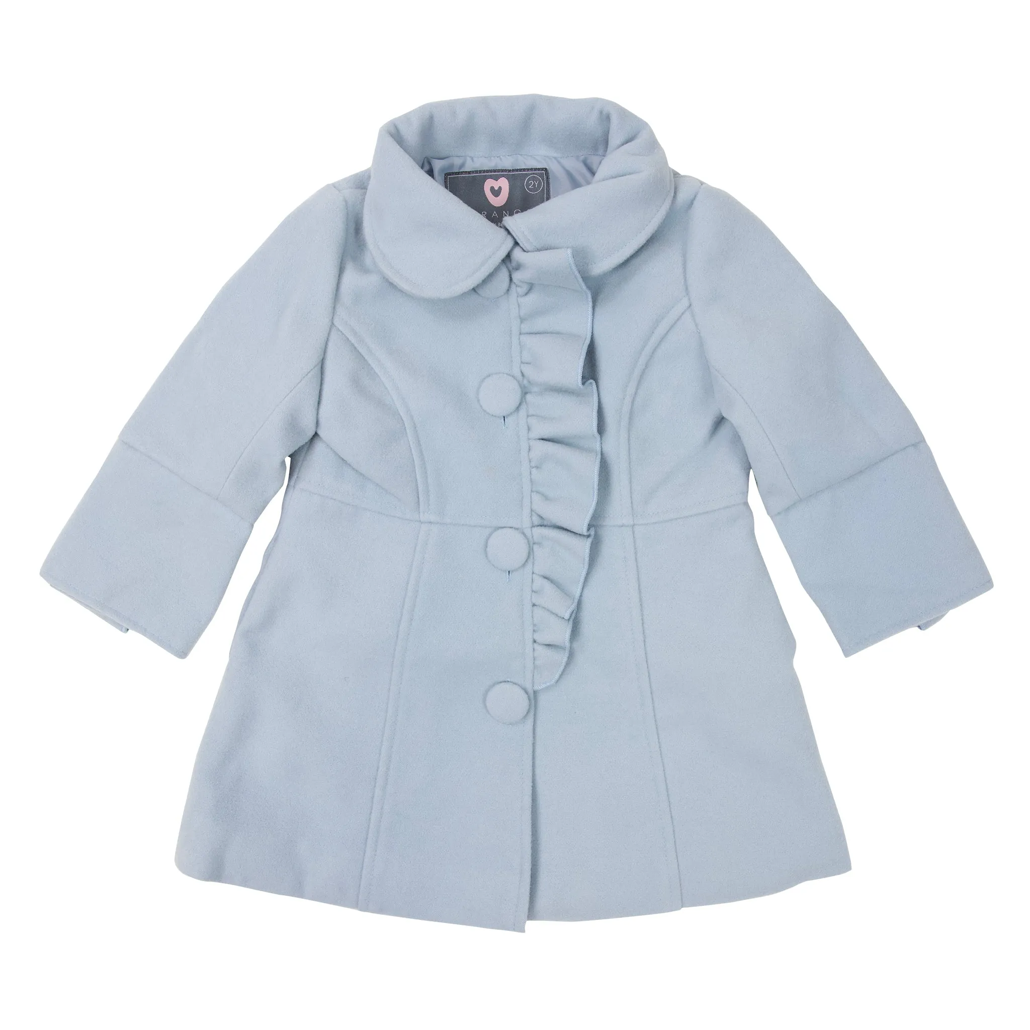 Alice Blue Frill Overcoat