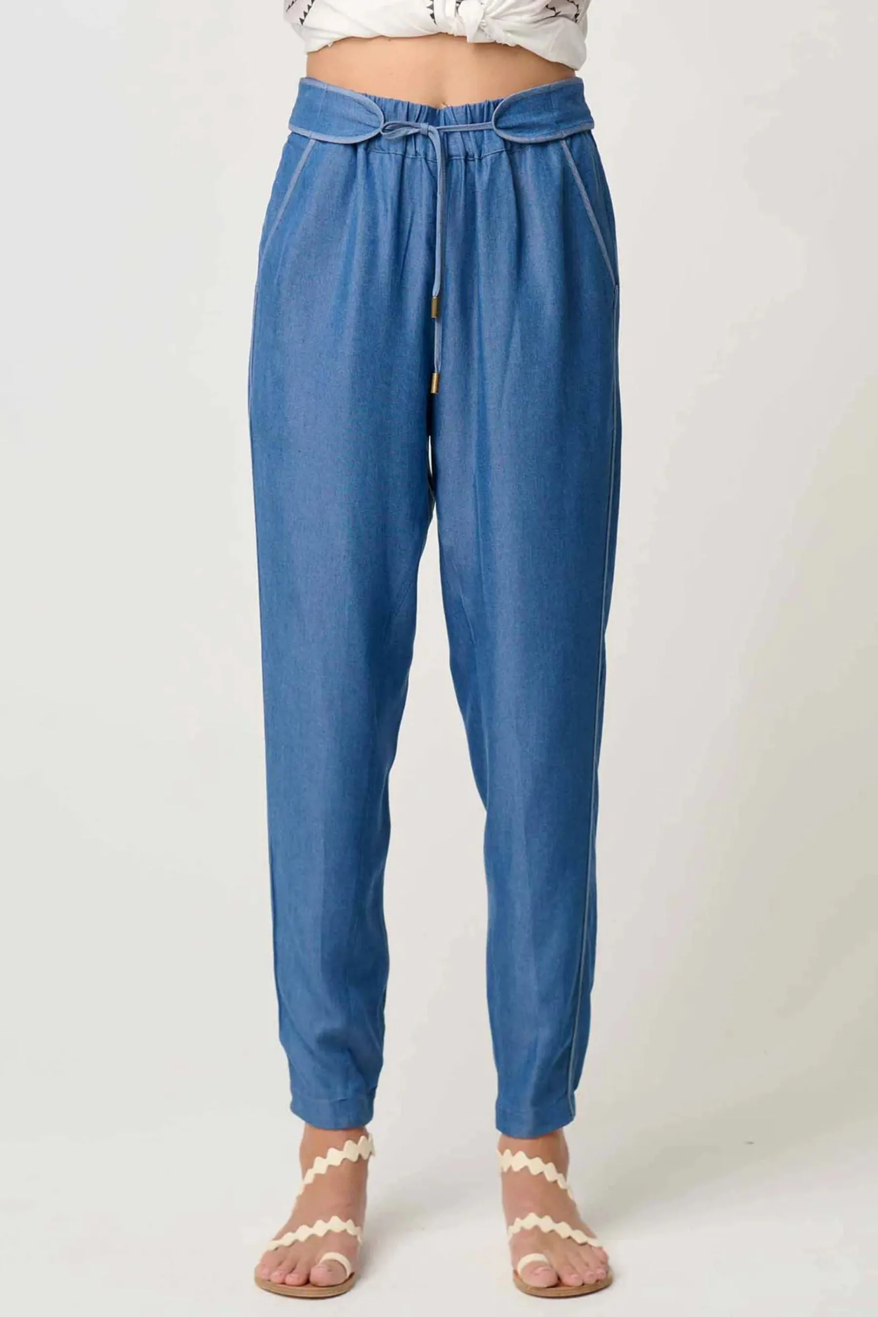 Amoya Tencel Jogger | Indigo