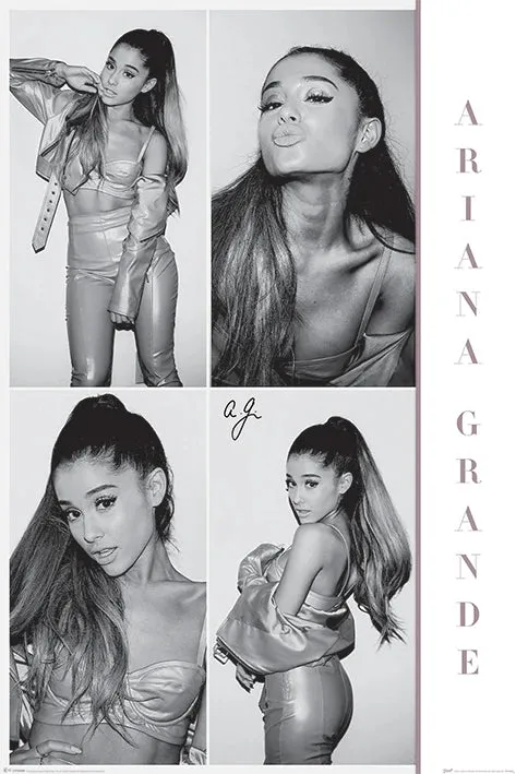 Ariana Grande (Black & White) Maxi Poster