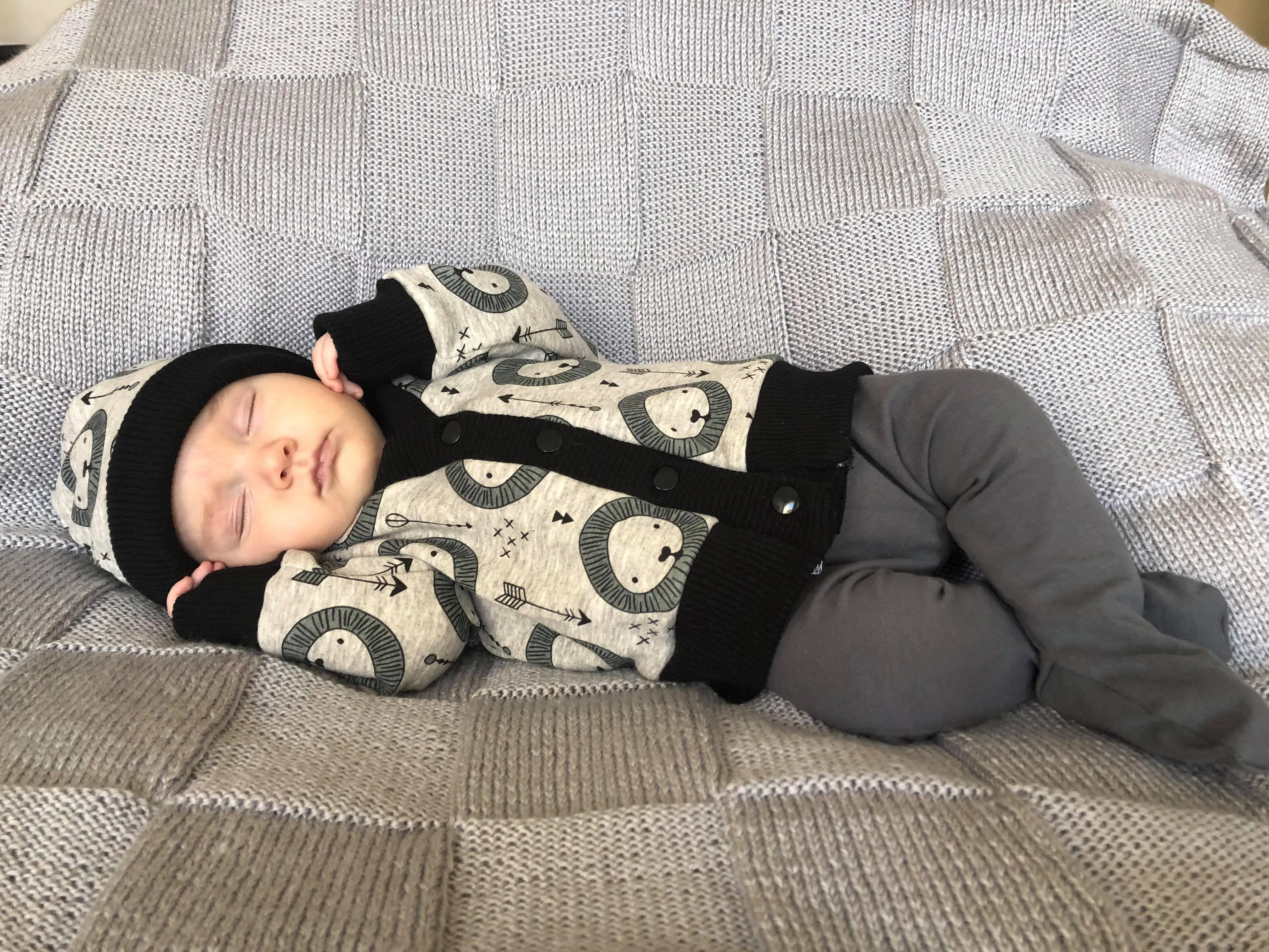 Baby Basics - Knit - Papa Cardigan