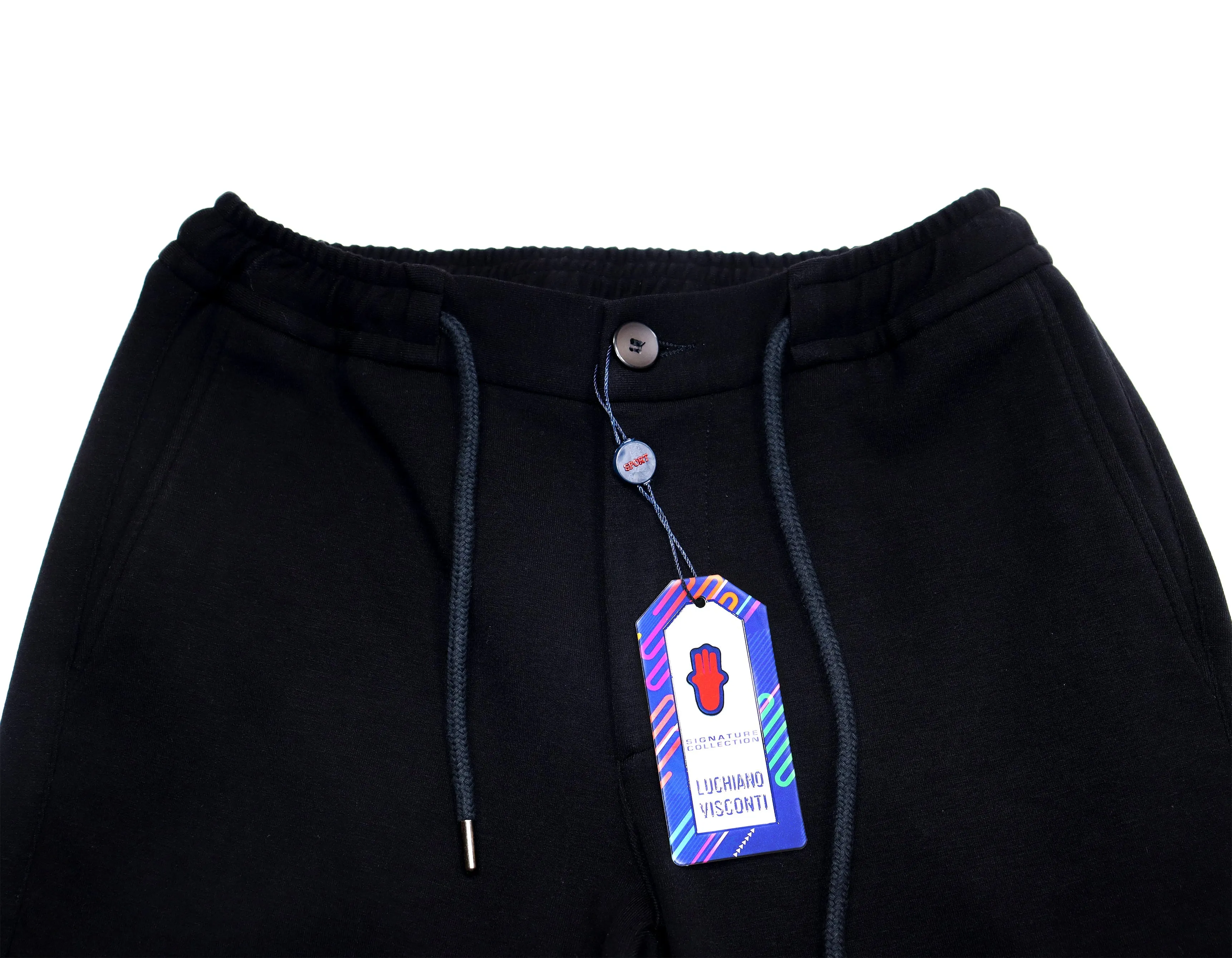 Black Drawstring Sweatpants