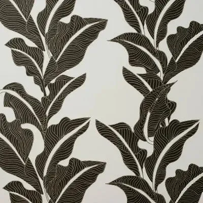 Botanical Leaf Peel and Stick Wallpaper Black/White - Opalhouse™ designed with Jungalow™