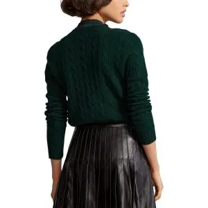 Cable-Knit Cashmere Sweater