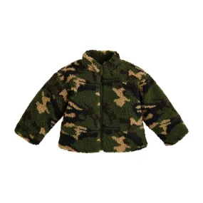 Camo Sherpa Jacket