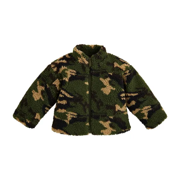 Camo Sherpa Jacket