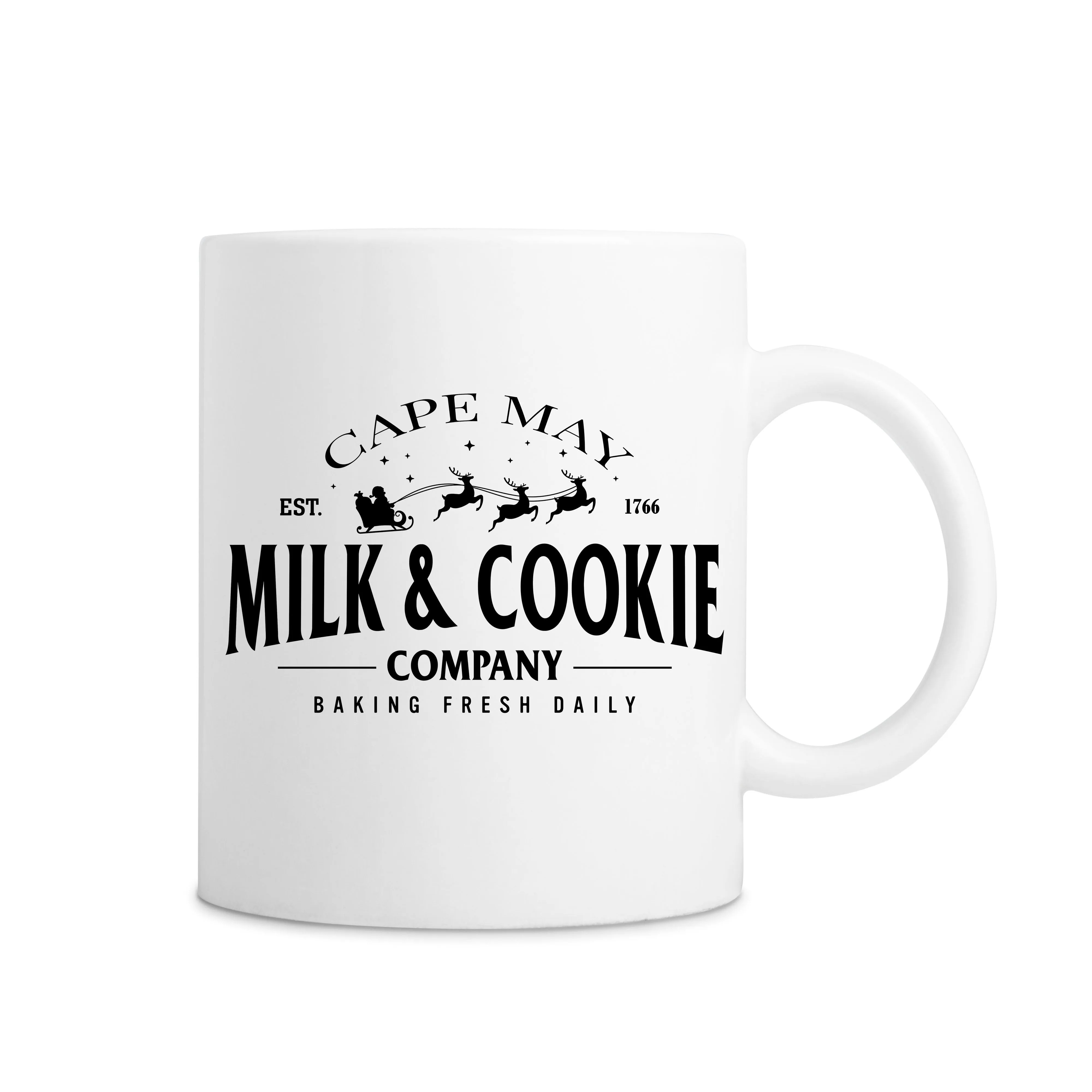 Cape May Milk & Cookie Company Mug - White