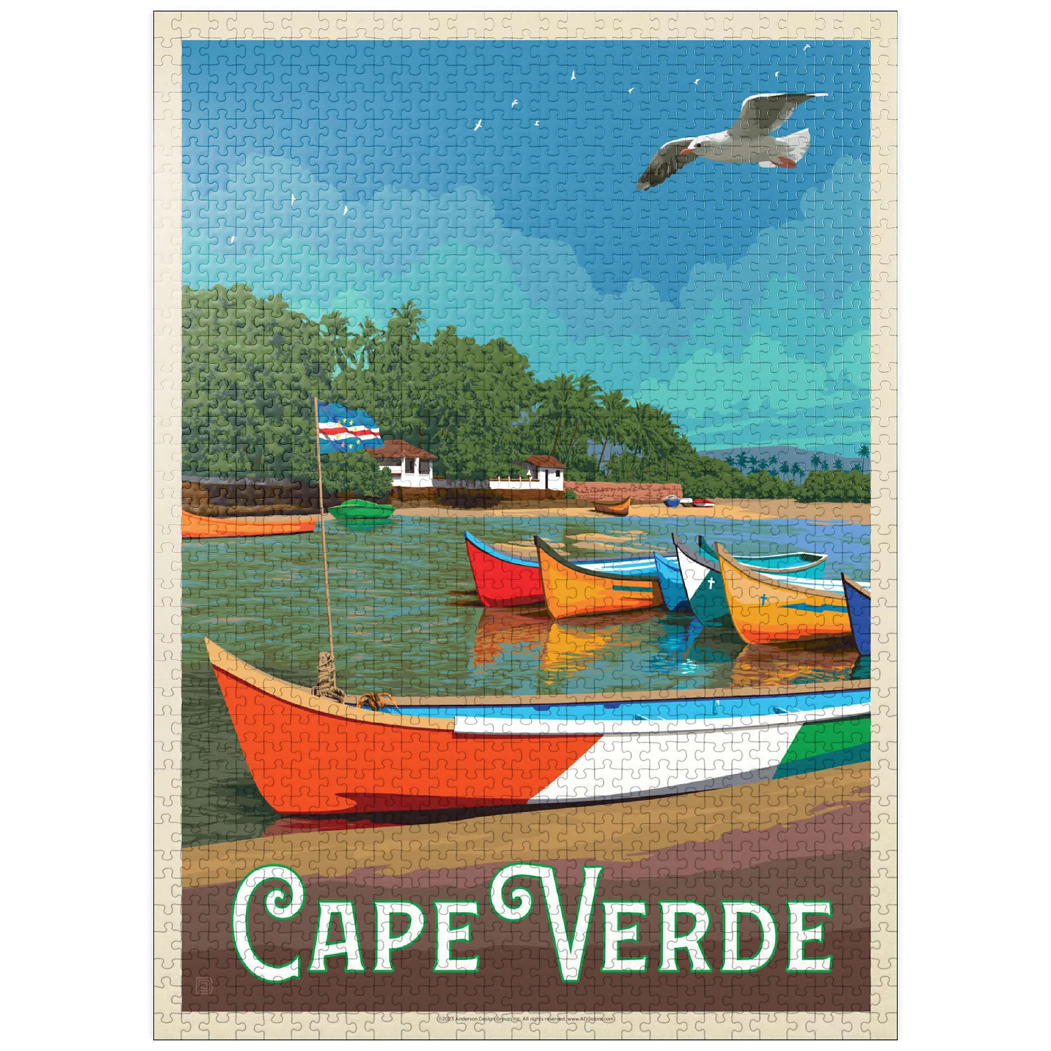 Cape Verde: A Volcanic Archipelago, Vintage Poster