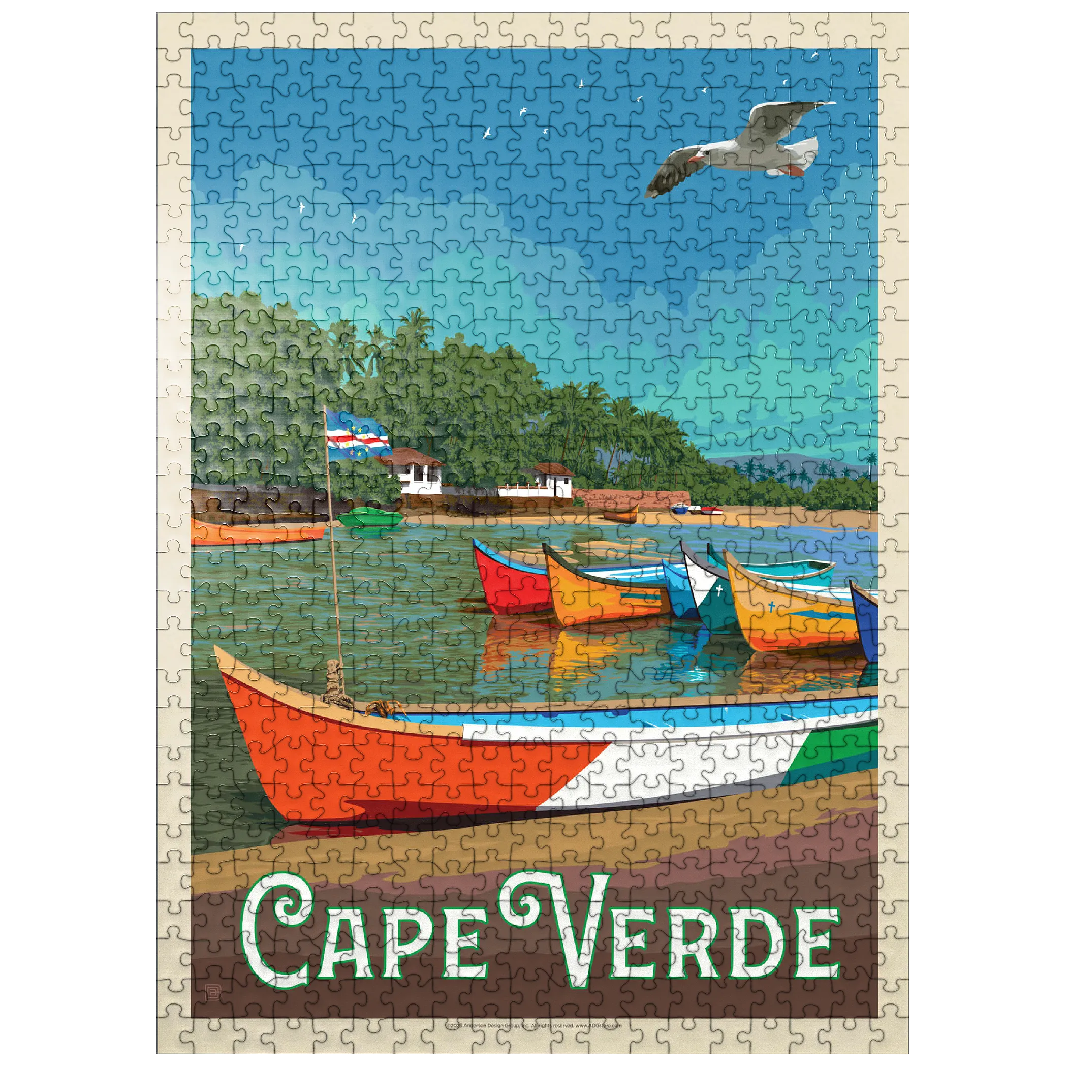 Cape Verde: A Volcanic Archipelago, Vintage Poster