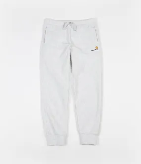 Carhartt American Script Sweatpants - Ash Heather