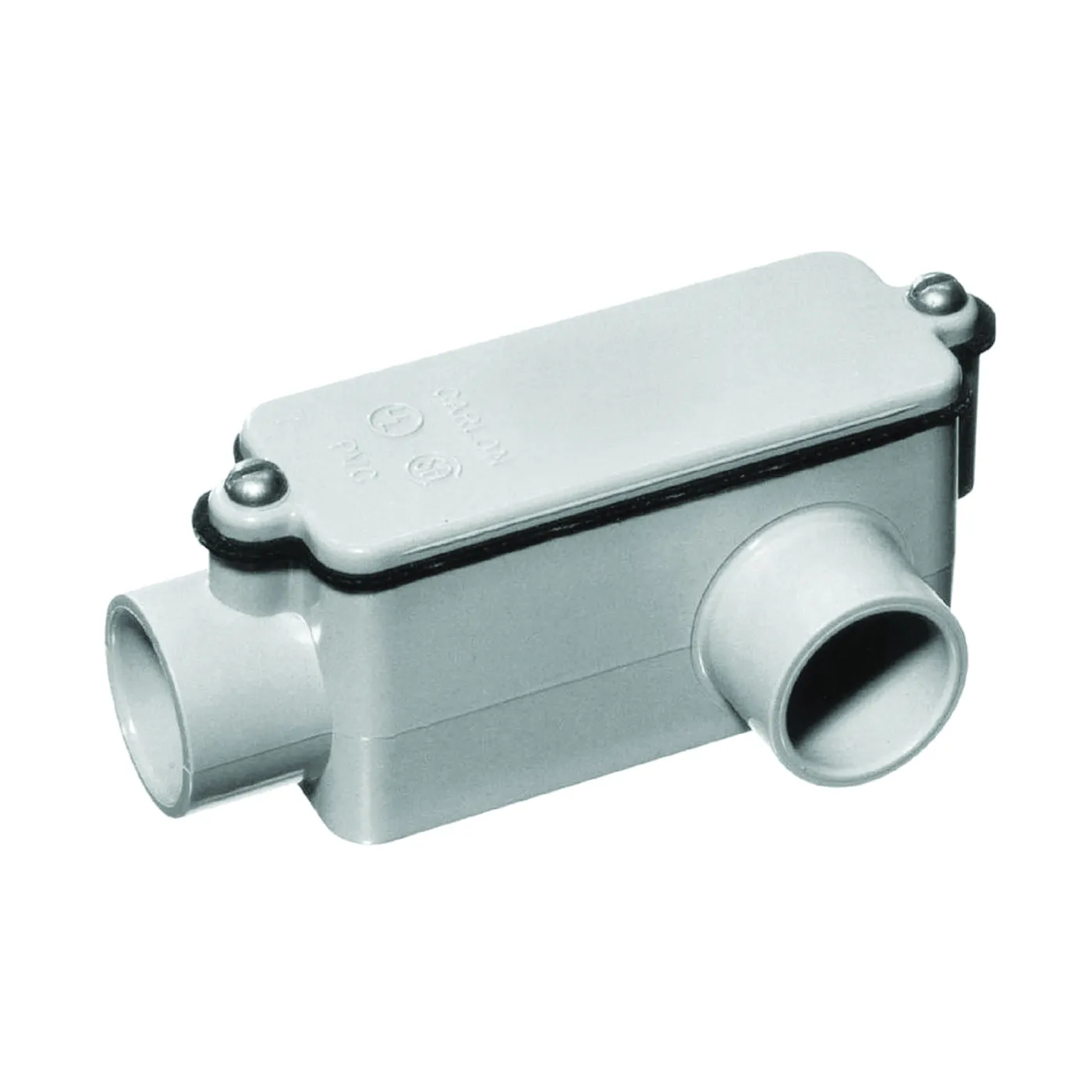 Carlon E984E-CTN Conduit Body, PVC, Gray