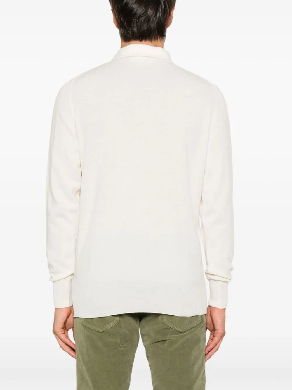 Cashmere Polo Sweater