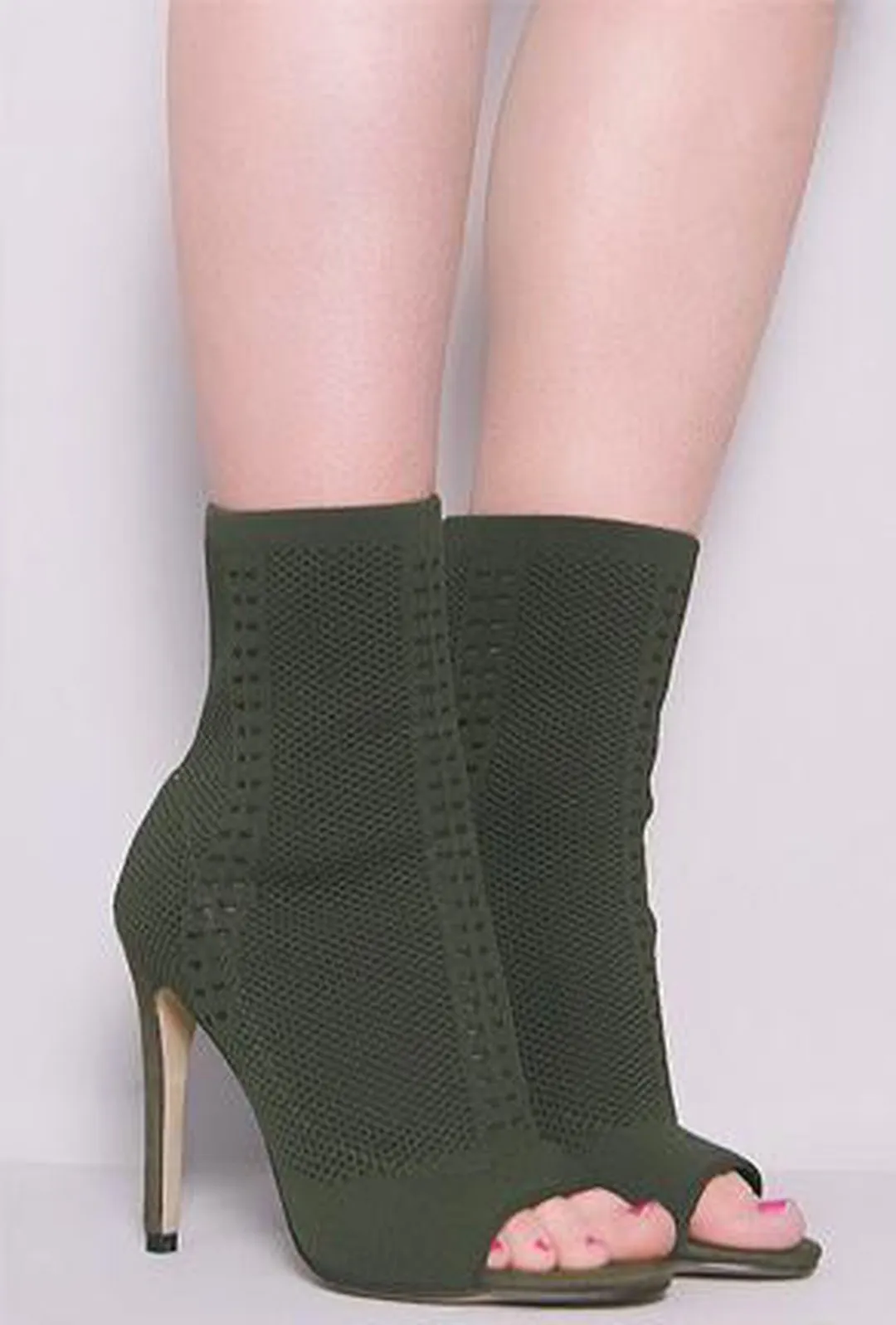 CATALINA - SOCK ANKLE BOOTS