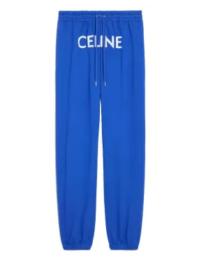 Celine Logo Sweatpants Pants Blue