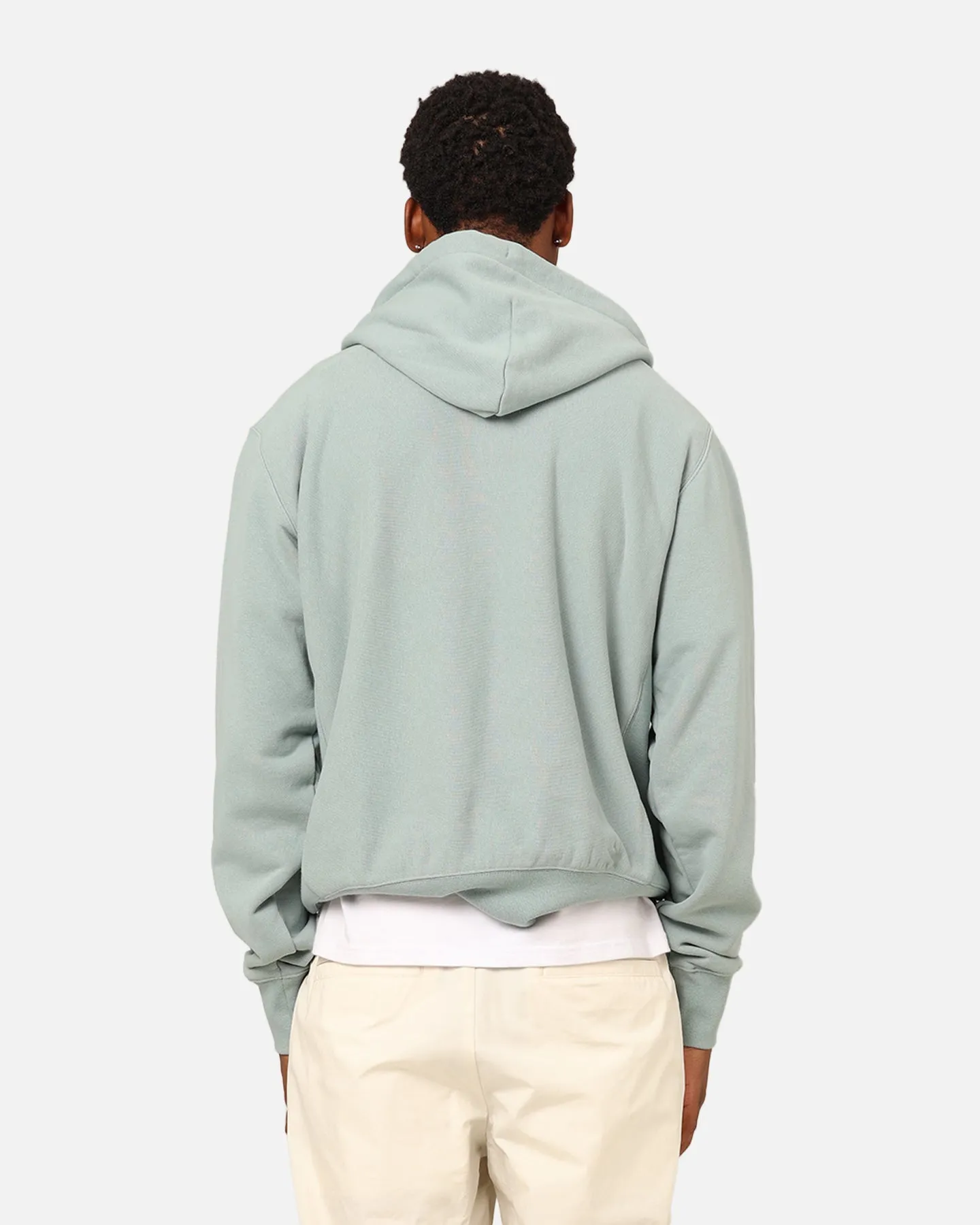 Champion Reverse Weave Terry Hoodie Sage Shimmer Green