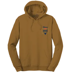 Coors Rodeo Hooded Sweatshirt - Brown