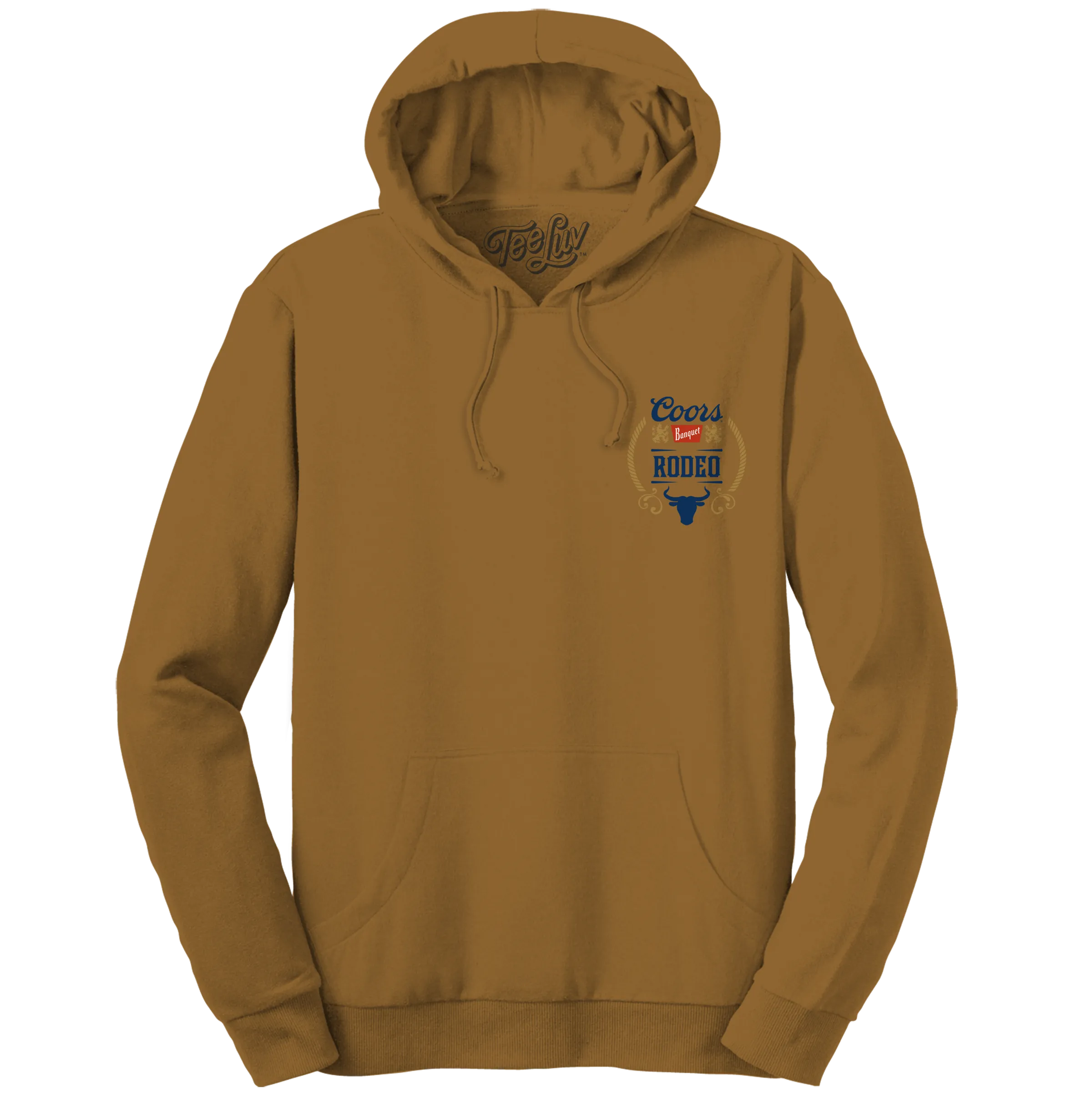 Coors Rodeo Hooded Sweatshirt - Brown