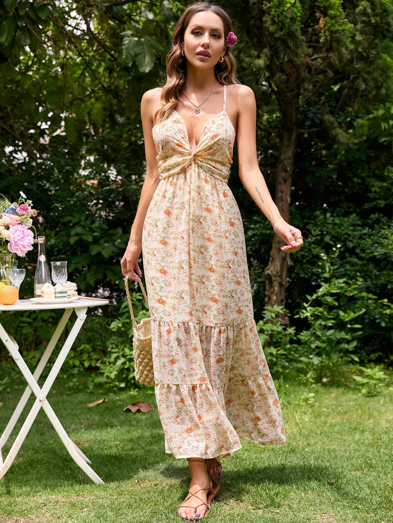 Crave Her Love Floral Maxi Dress