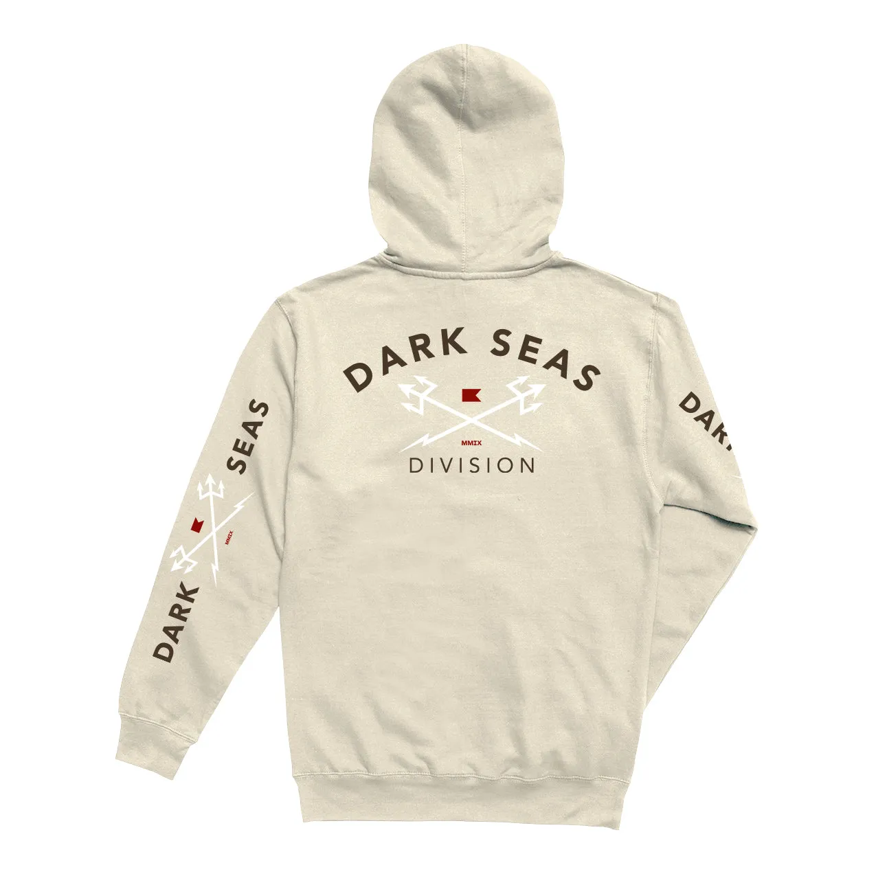 DARK SEAS HEADMASTER PULLOVER FLEECE BONE