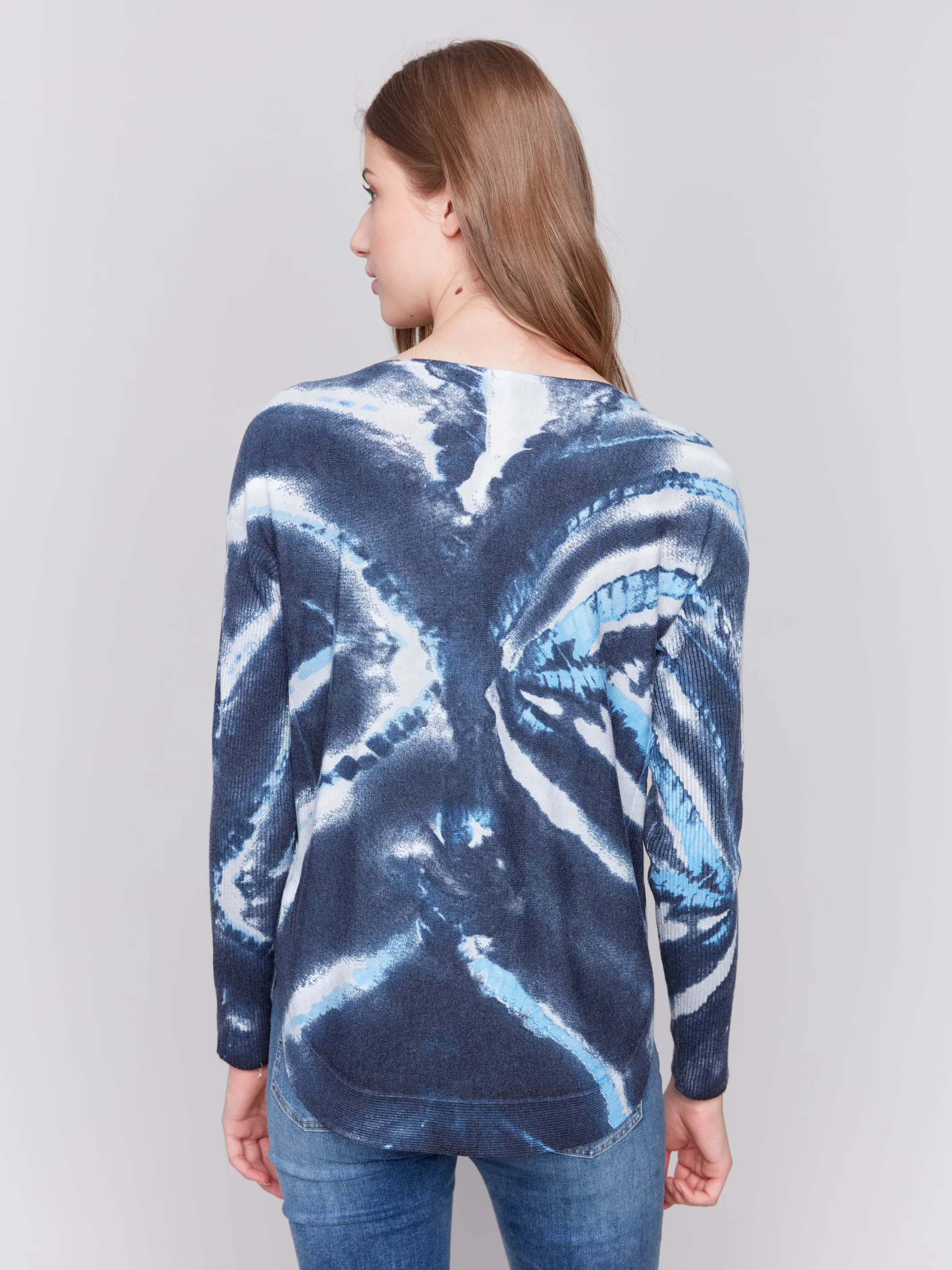 DIAMOND TIEDYE LS TOP