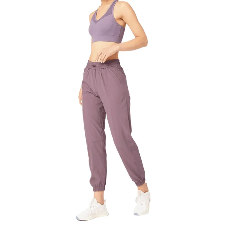 Drawstring Running Sport Joggers Women