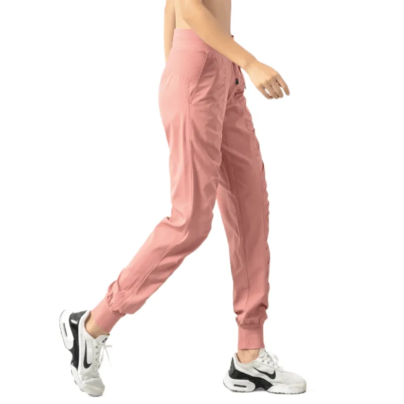 Drawstring Running Sport Joggers Women