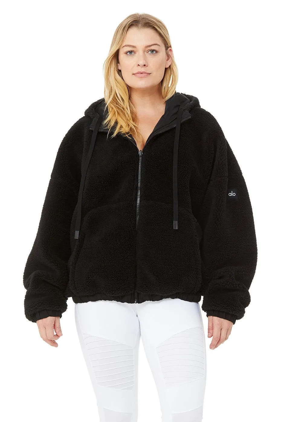 Duality Reversible Sherpa Jacket - Black