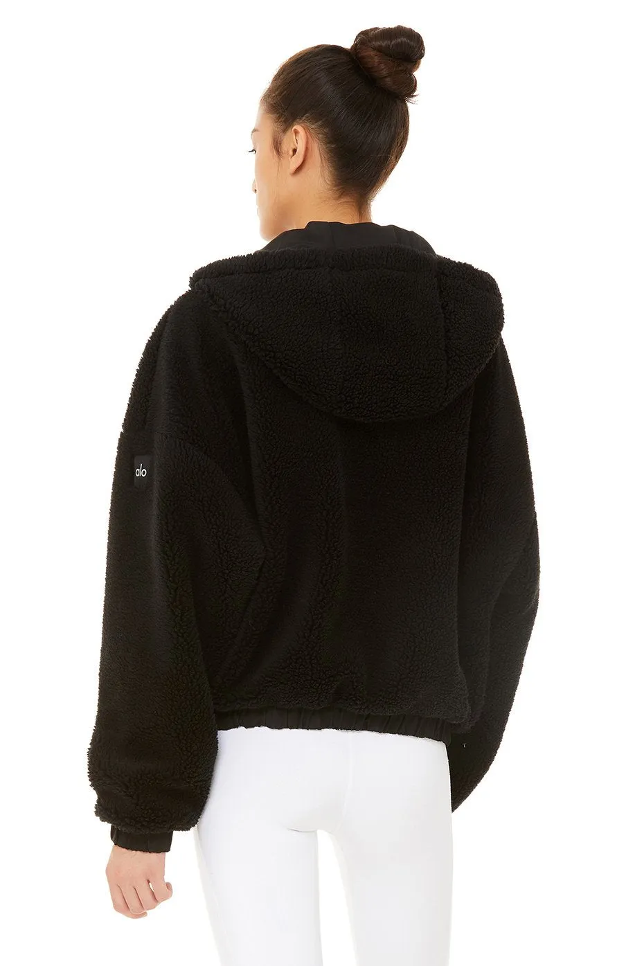 Duality Reversible Sherpa Jacket - Black