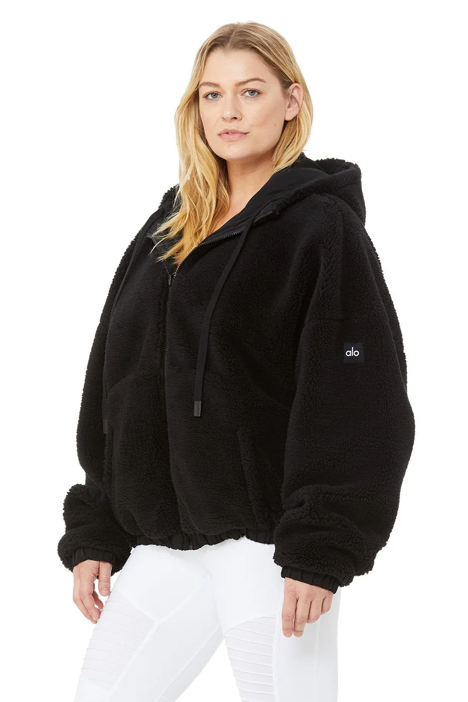 Duality Reversible Sherpa Jacket - Black