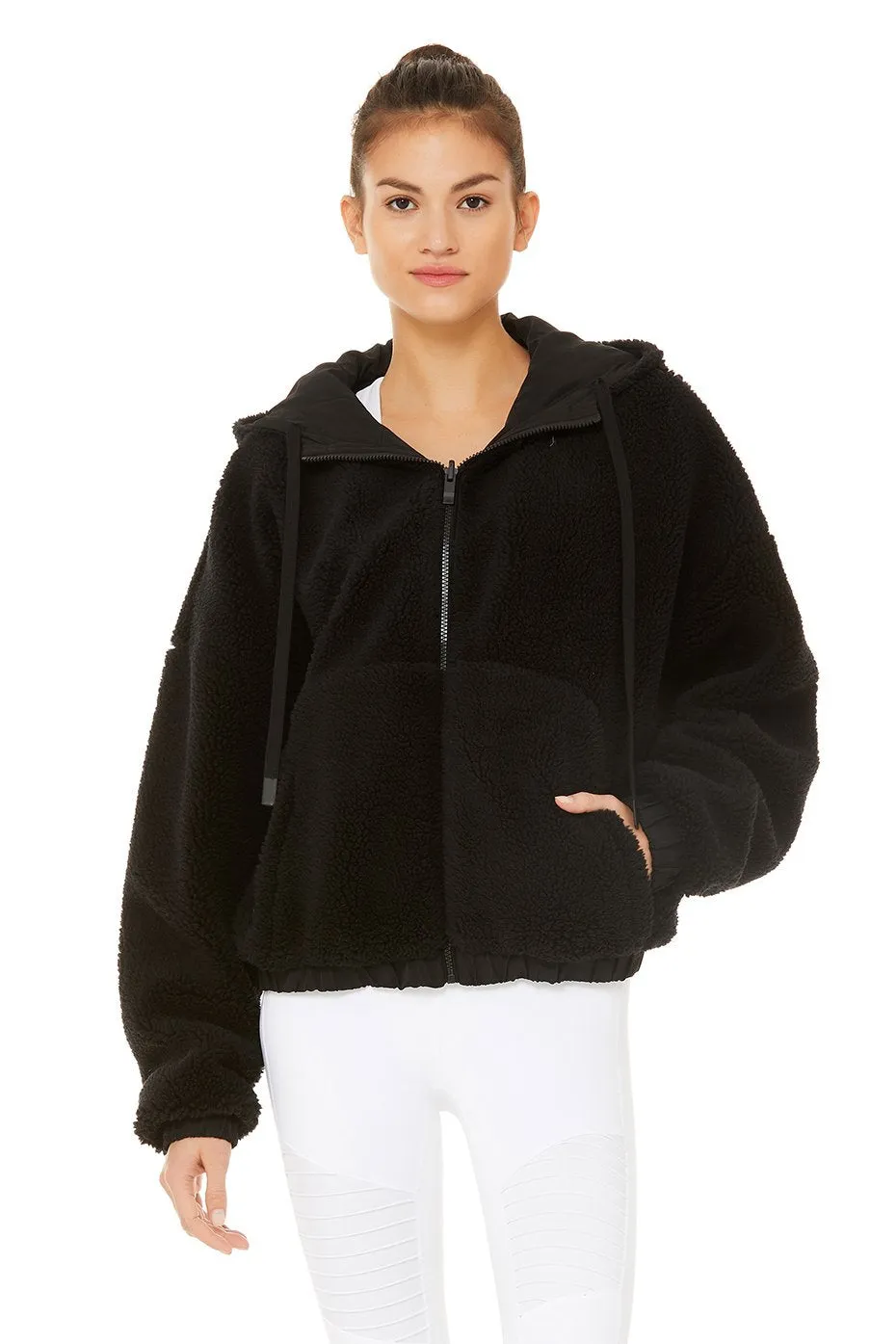 Duality Reversible Sherpa Jacket - Black