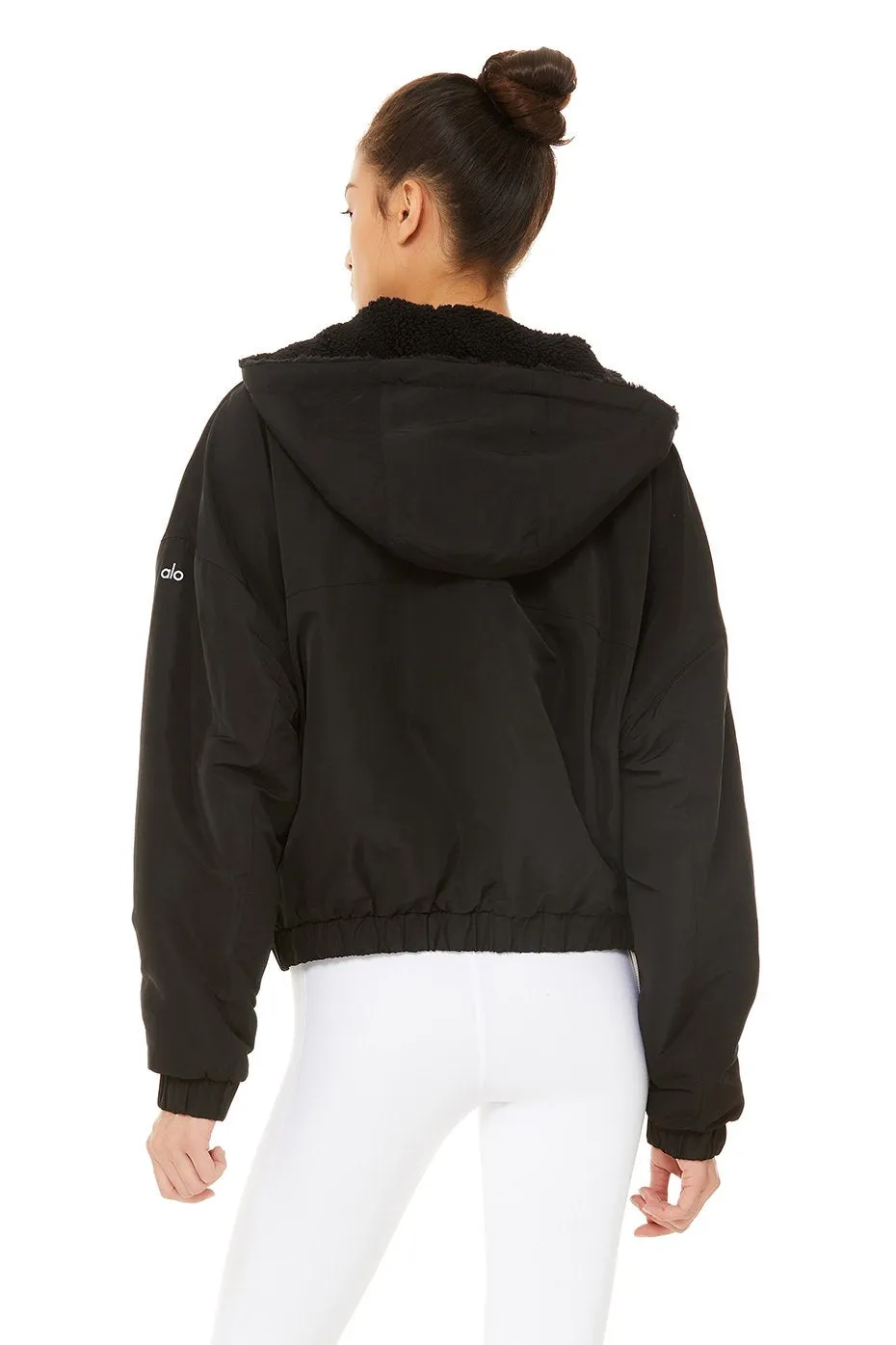 Duality Reversible Sherpa Jacket - Black