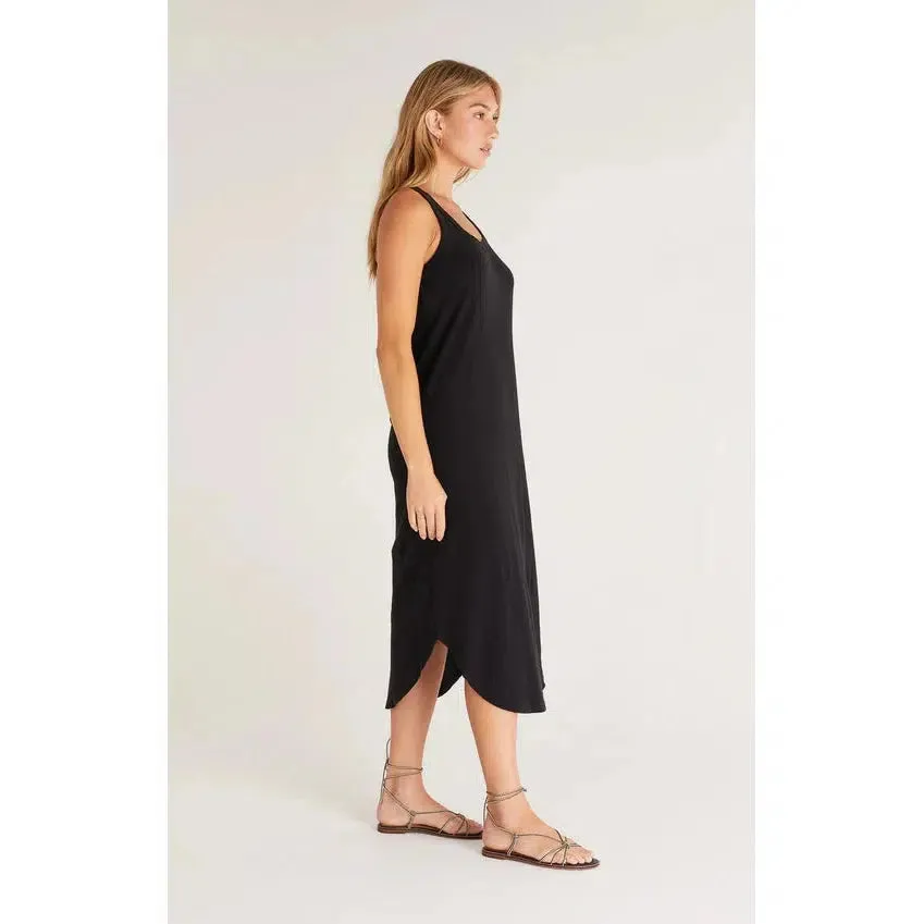 EASY GOING COTTON SLUB DRESS