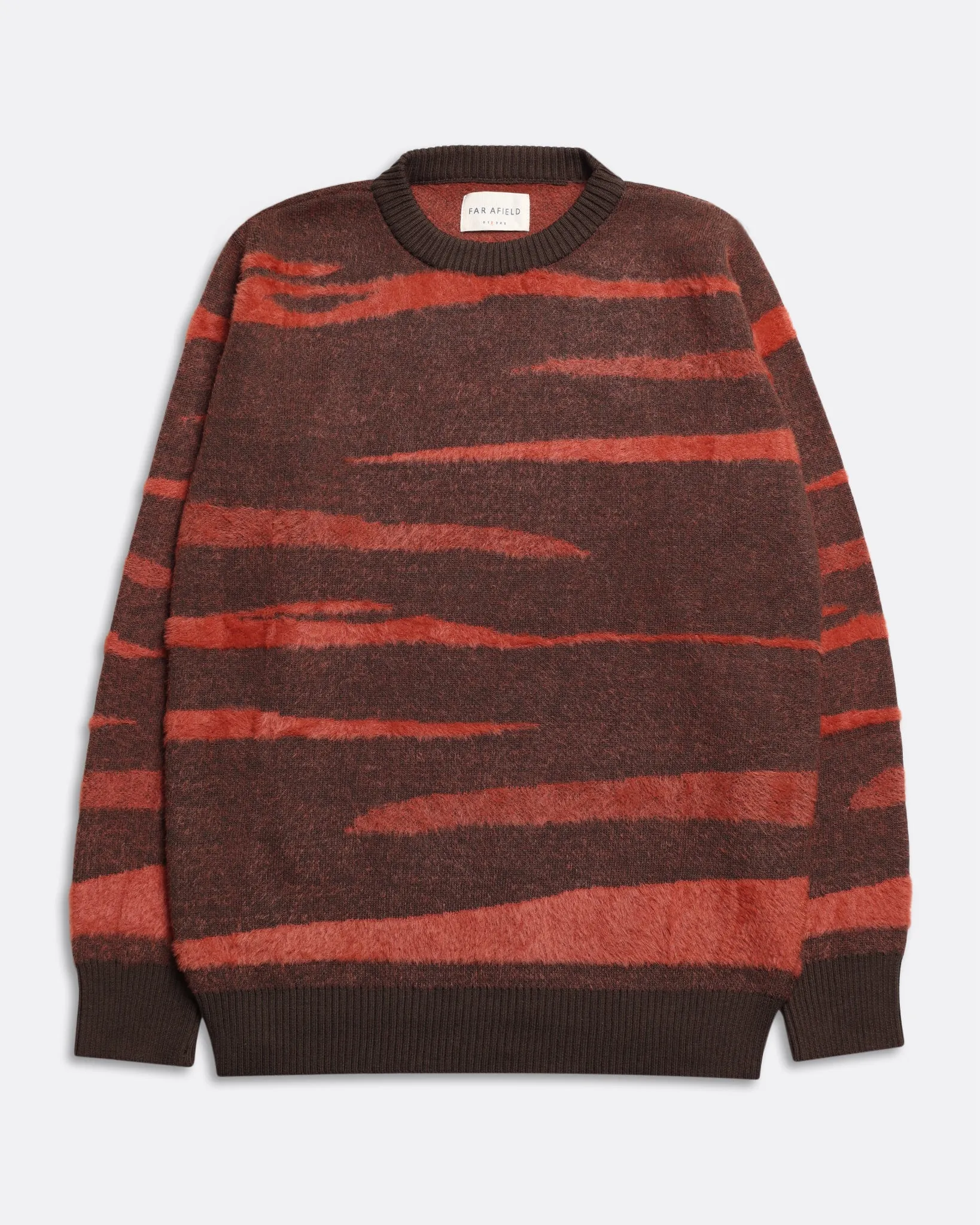 Eclipse Knit - Brown Landscape Repeat