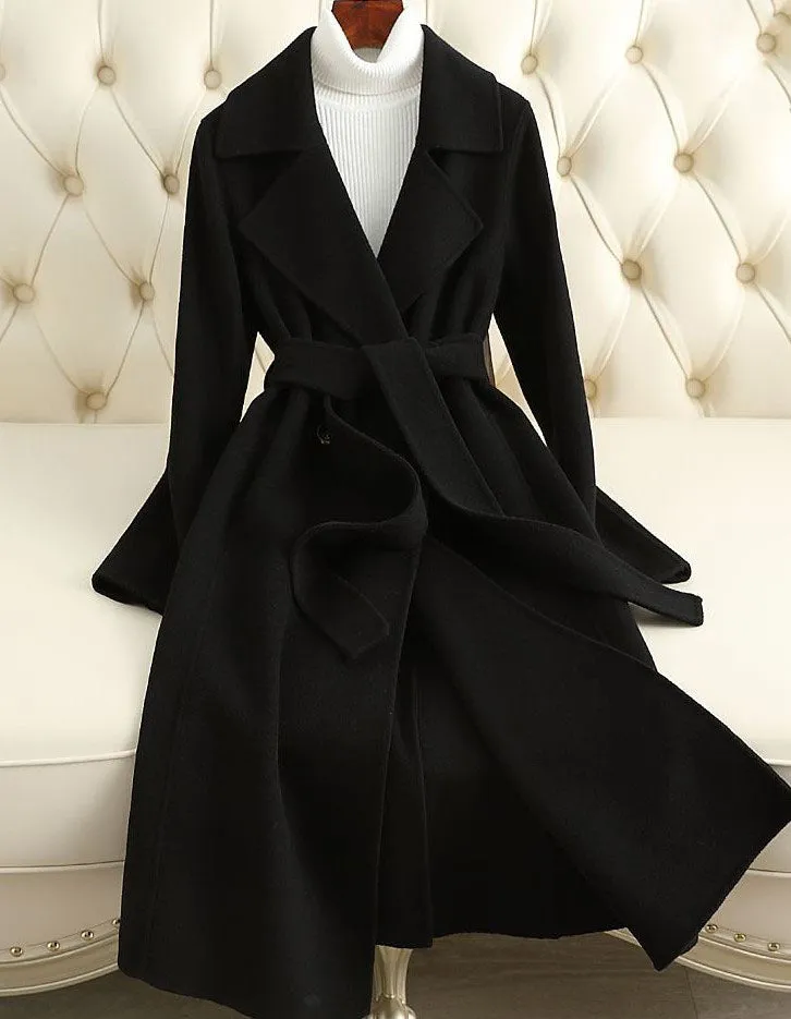 Elegant Belted Coat