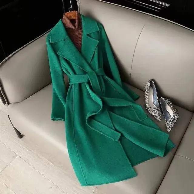 Elegant Belted Coat