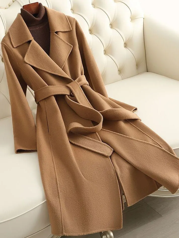 Elegant Belted Coat