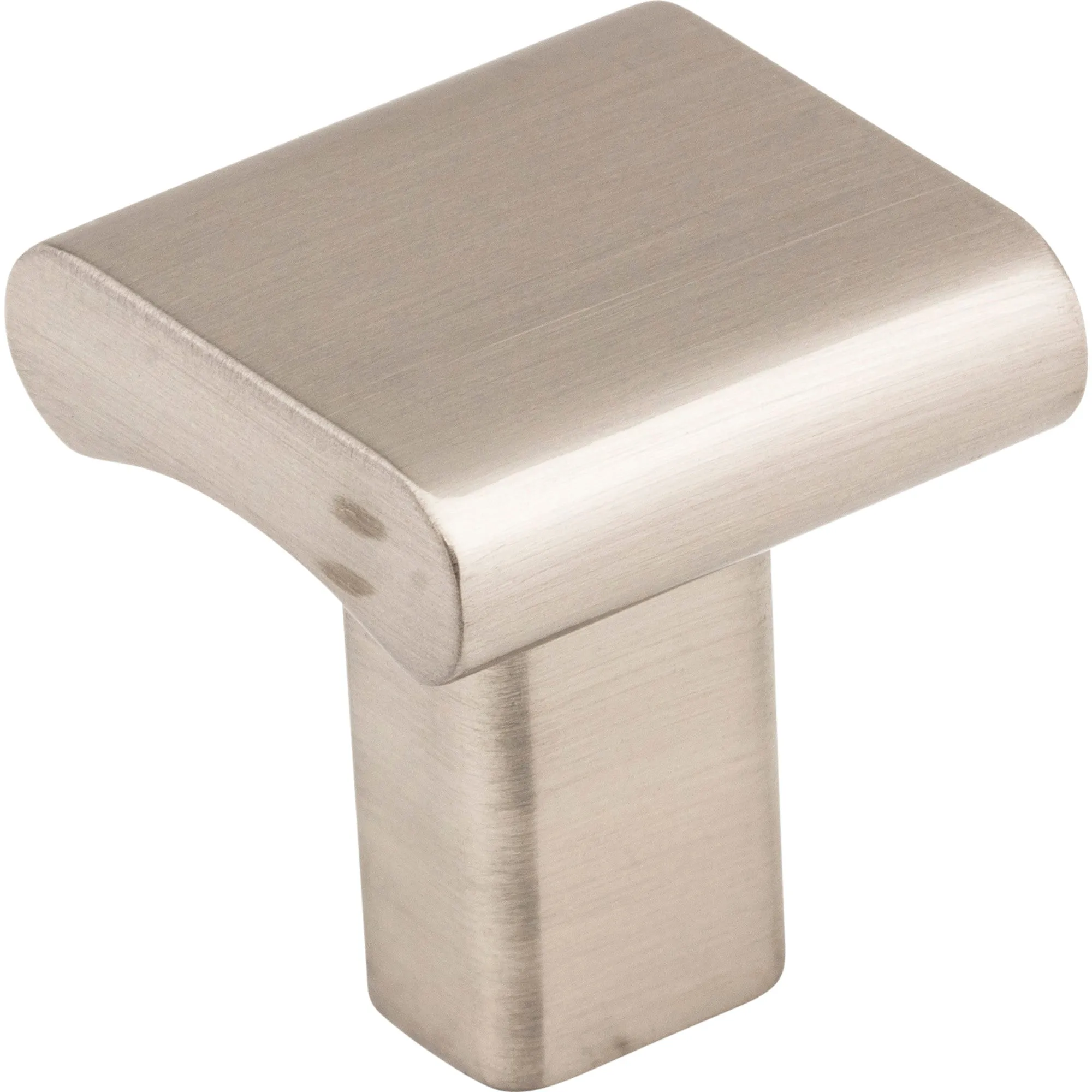 Elements 183 Park 1" Overall Length  Square Park Cabinet Knob