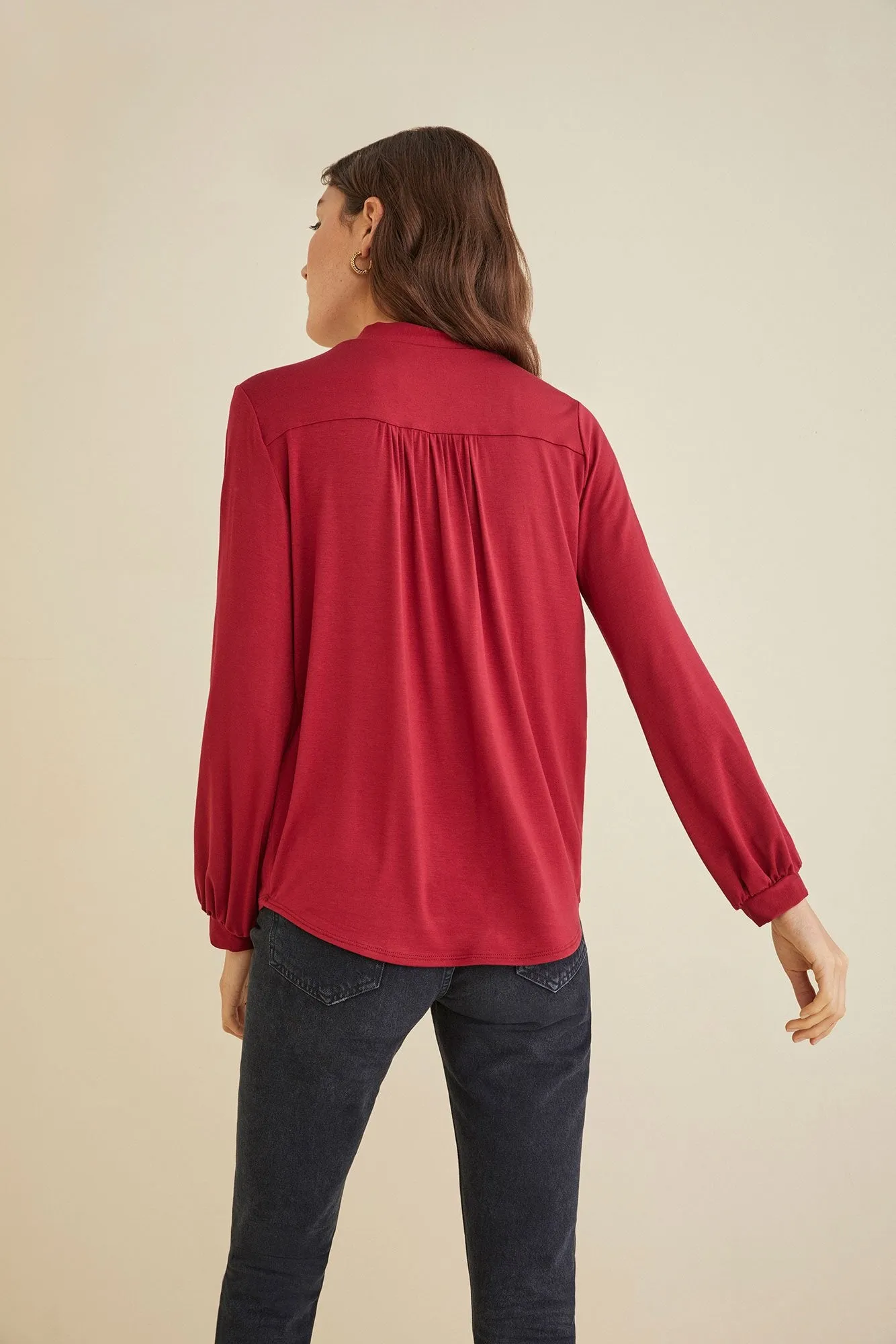 Elias Tie Neck Top