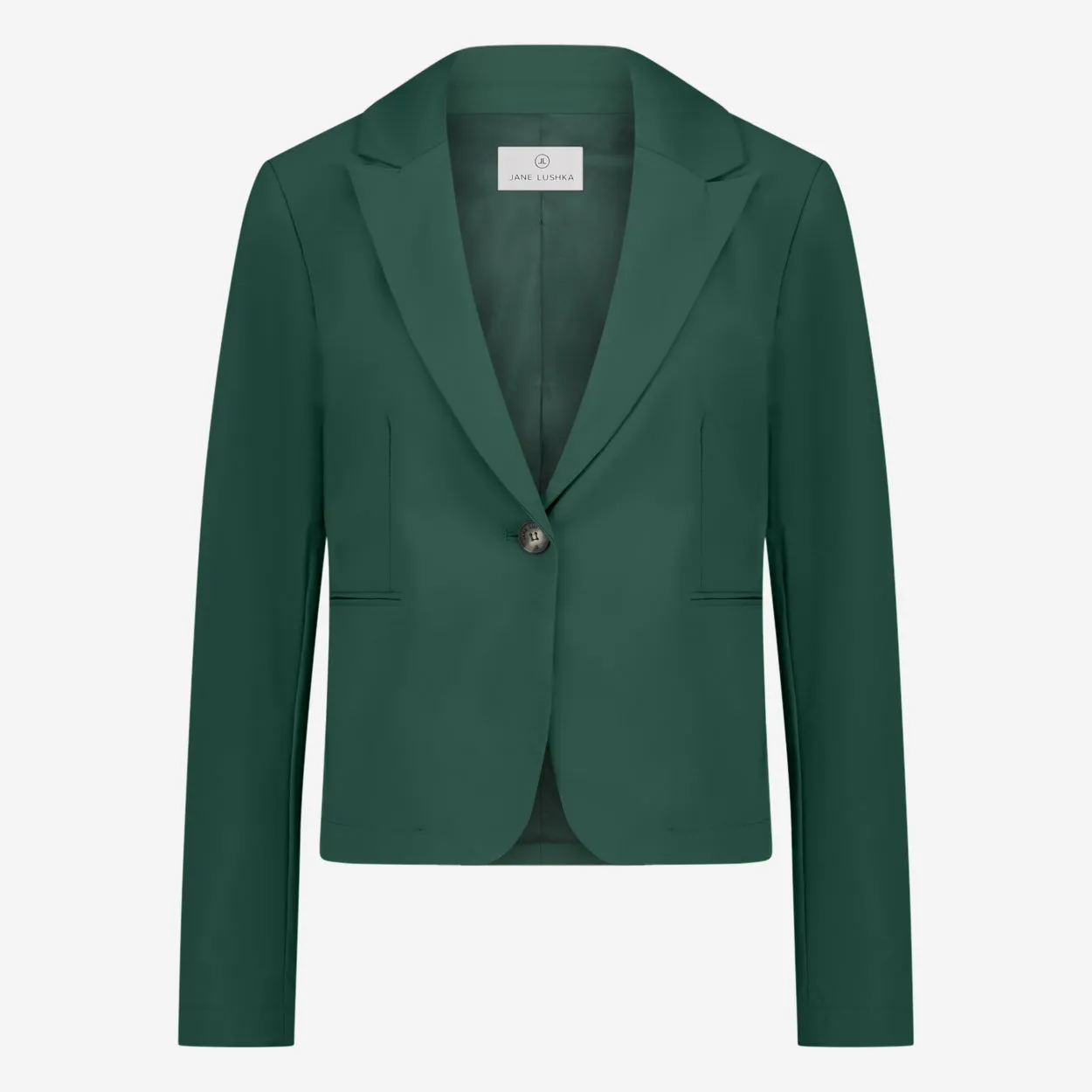 Elvira Blazer Technical Jersey | Green