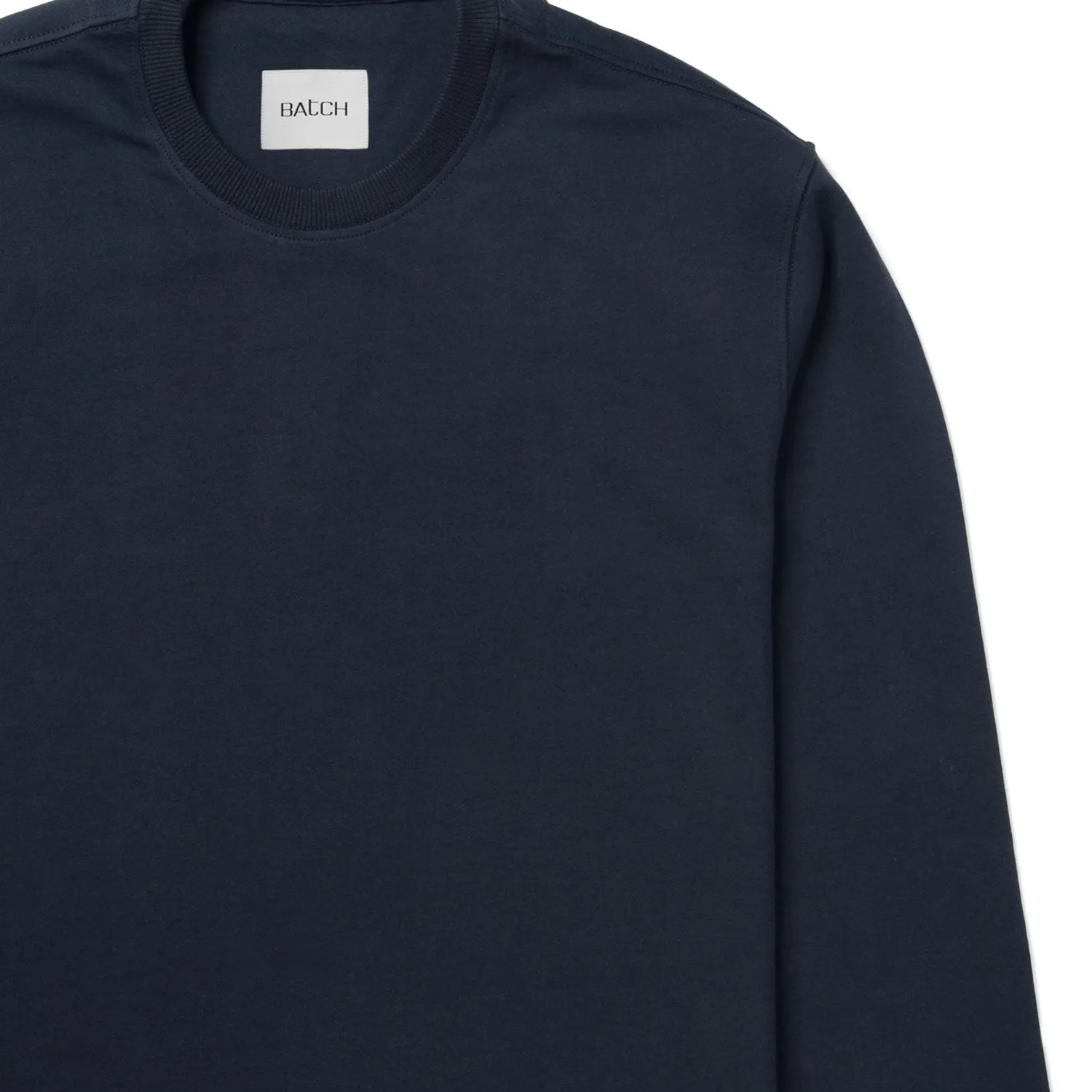 Essential Sweatshirt –  Navy French Terry