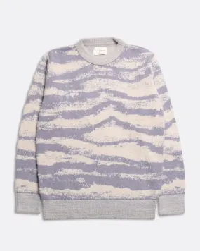 Ether Knit - Silver Blue Landscape Repeat