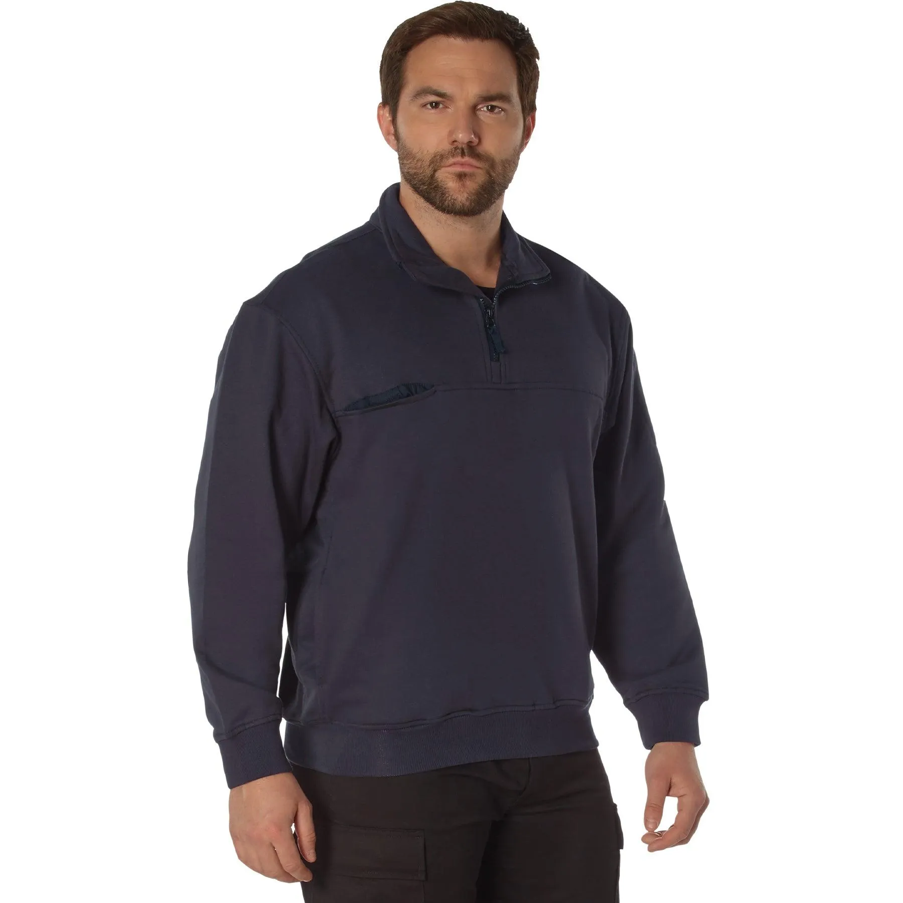 Firefighter / EMS Quarter Zip Job Shirt by Rothco