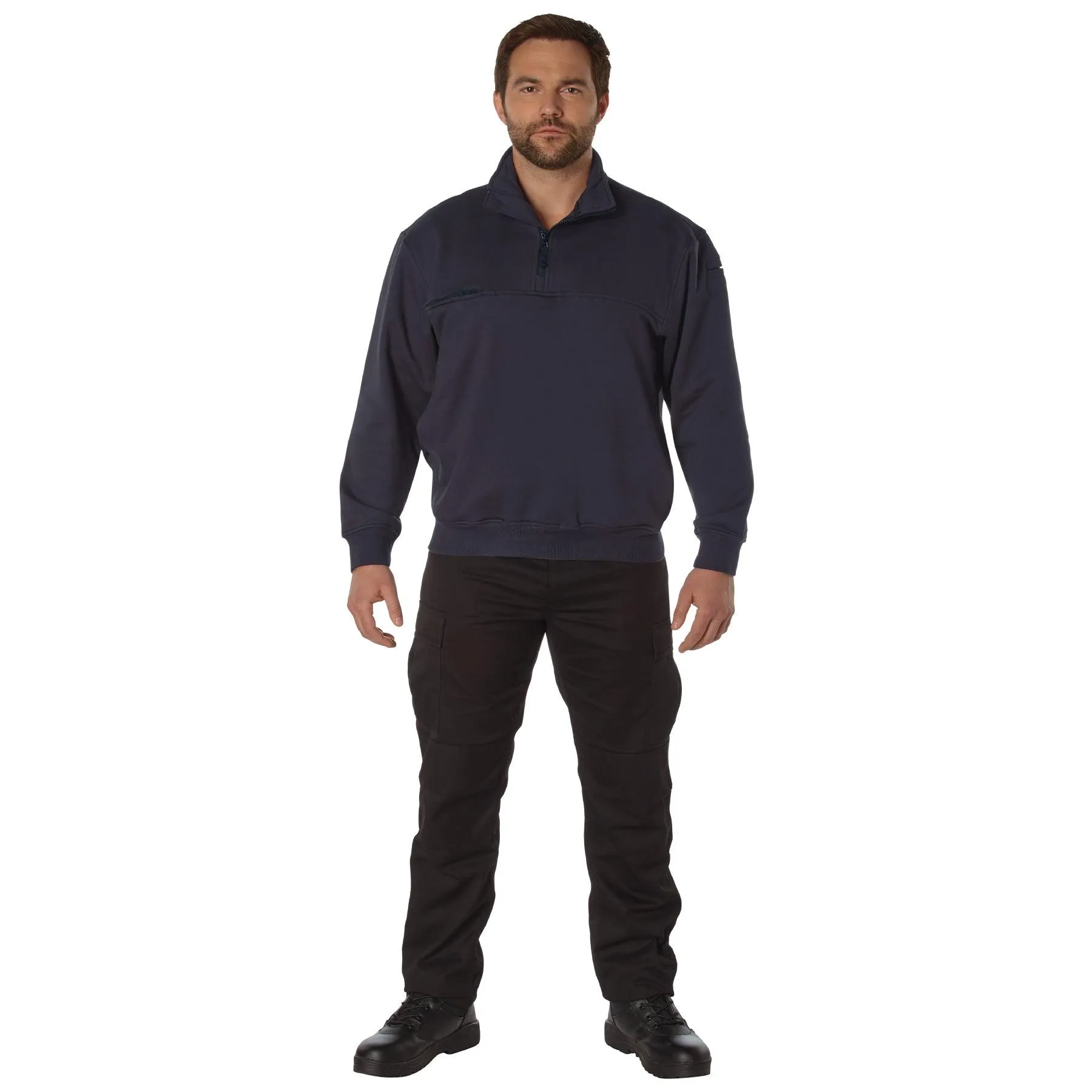 Firefighter / EMS Quarter Zip Job Shirt by Rothco