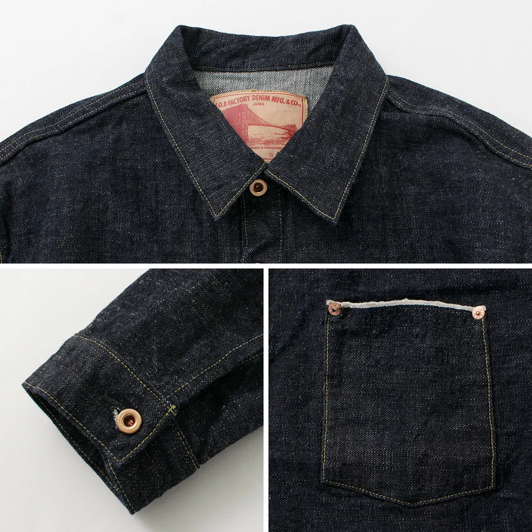 FOB FACTORY / F2384 G3 Denim Pullover Jacket